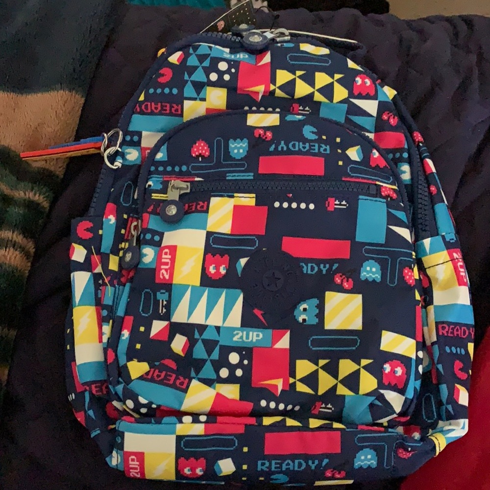 Kipling Pac-Man Seoul backpack